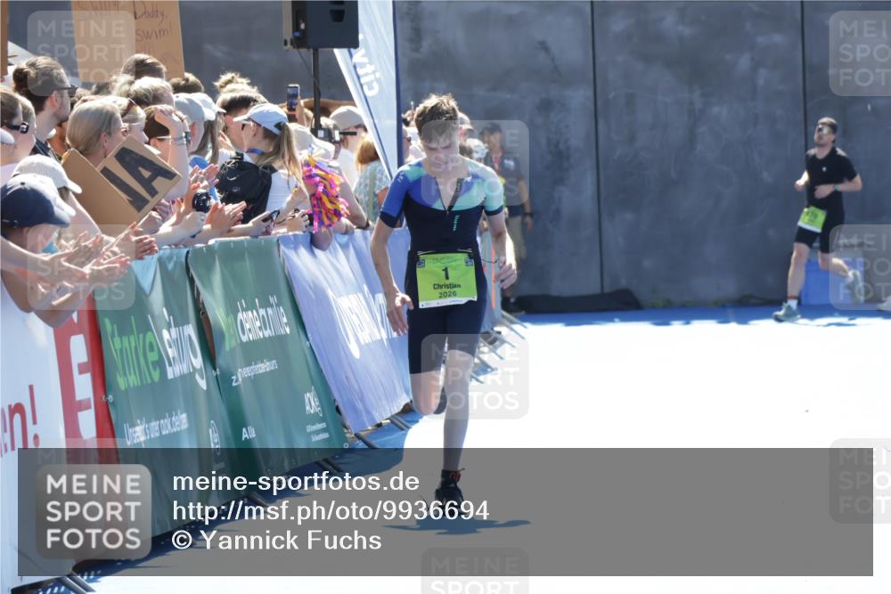 09.08.2026 - GEWOBA Citytriathlon Bremen Yannick Fuchs http://msf.ph/oto/9936694 09.08.2026 15:08:31 Ziel 1, 46 meine-sportfotos.de