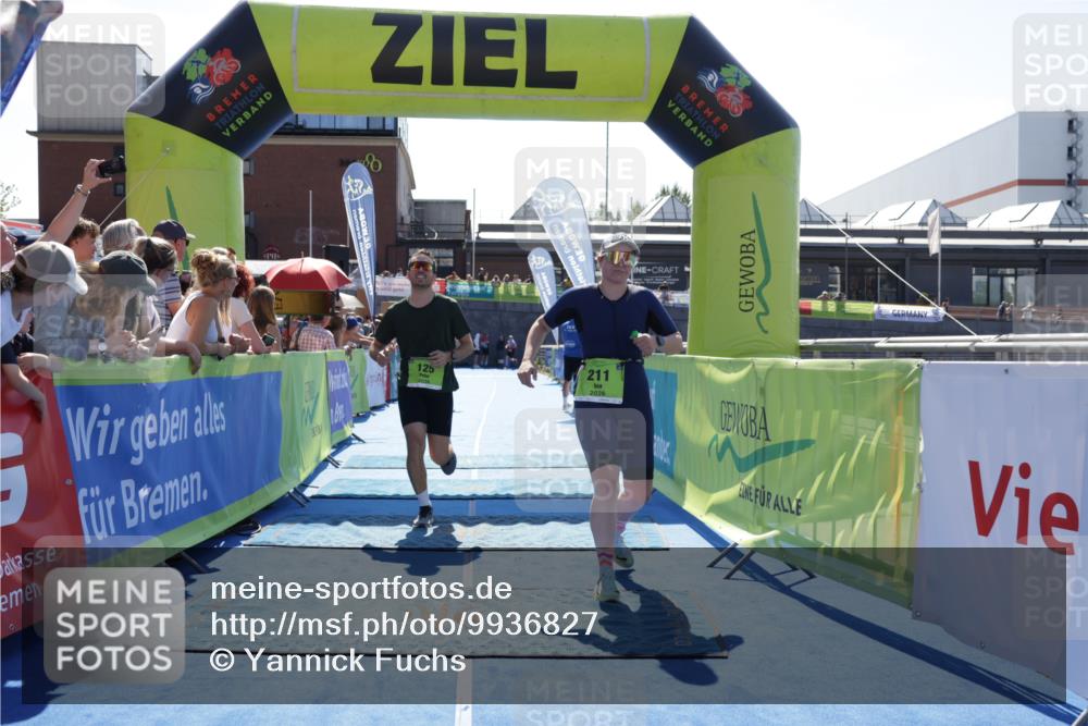 09.08.2026 - GEWOBA Citytriathlon Bremen Yannick Fuchs http://msf.ph/oto/9936827 09.08.2026 15:10:13 Ziel 125, 144, 211 meine-sportfotos.de