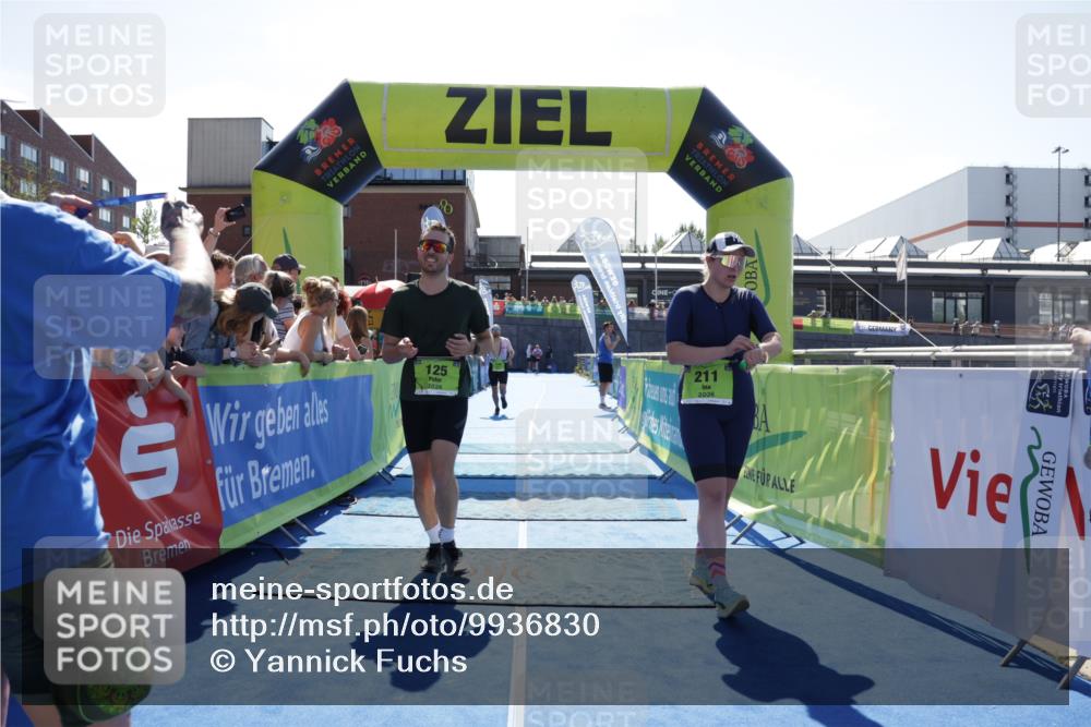 09.08.2026 - GEWOBA Citytriathlon Bremen Yannick Fuchs http://msf.ph/oto/9936830 09.08.2026 15:10:14 Ziel 125, 144, 211 meine-sportfotos.de