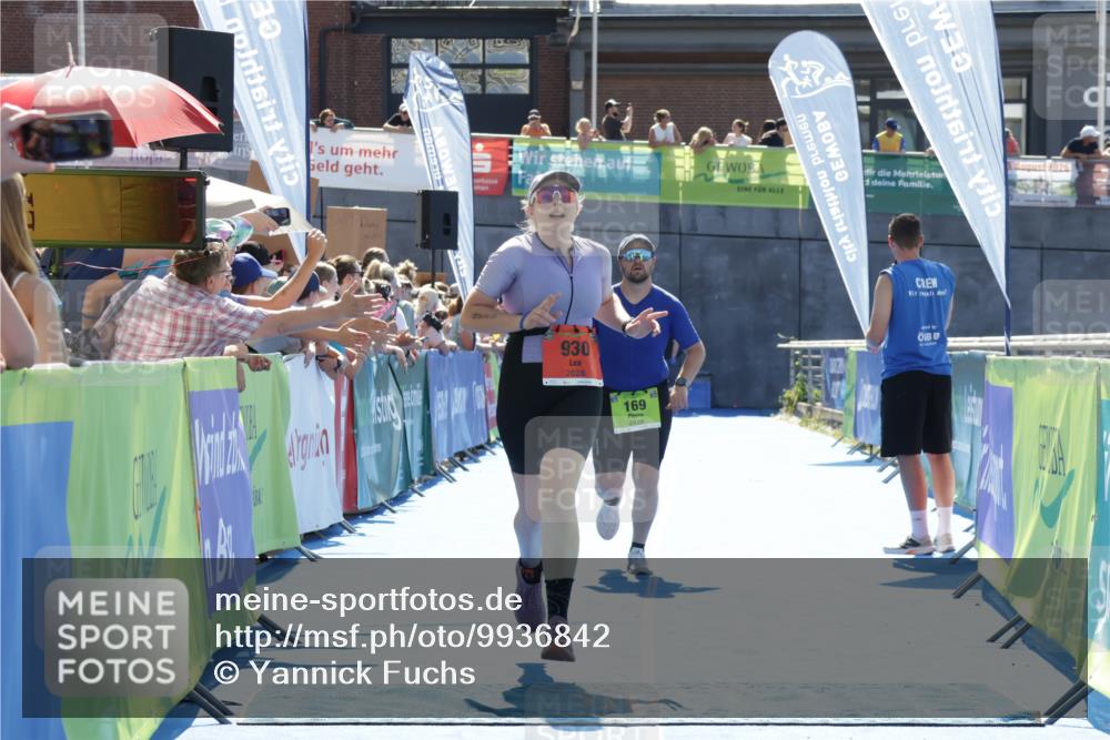 09.08.2026 - GEWOBA Citytriathlon Bremen Yannick Fuchs http://msf.ph/oto/9936842 09.08.2026 15:10:26 Ziel 169, 930 meine-sportfotos.de