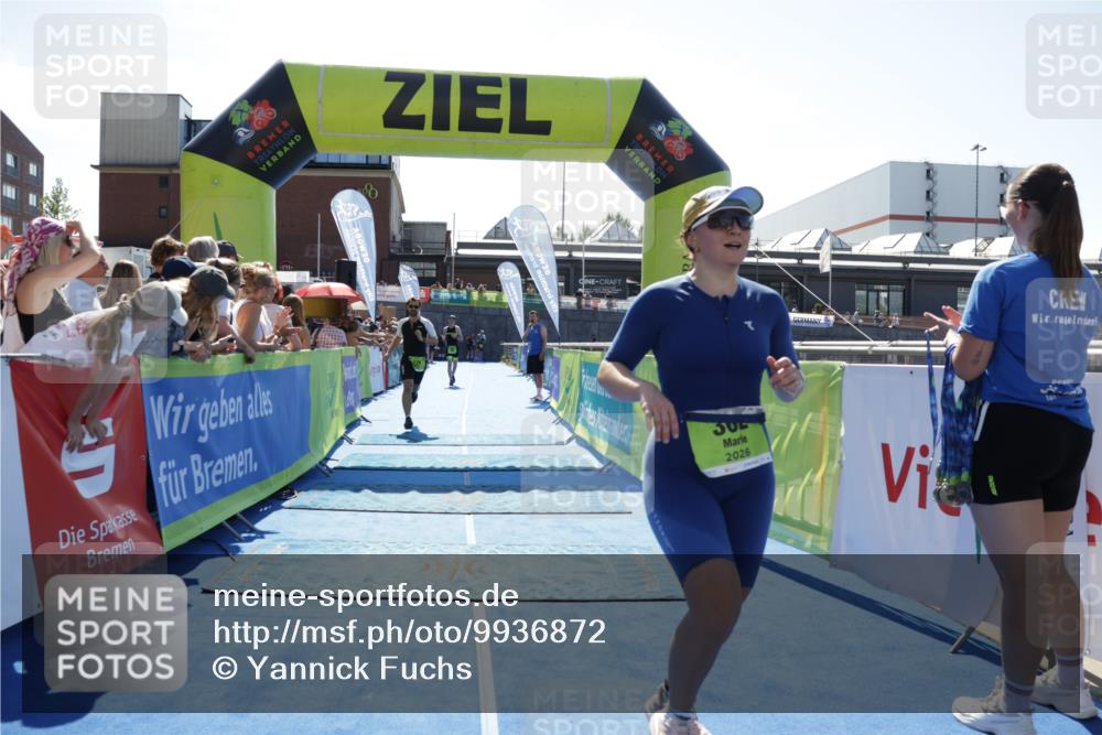09.08.2026 - GEWOBA Citytriathlon Bremen Yannick Fuchs http://msf.ph/oto/9936872 09.08.2026 15:10:42 Ziel 59, 129, 302 meine-sportfotos.de