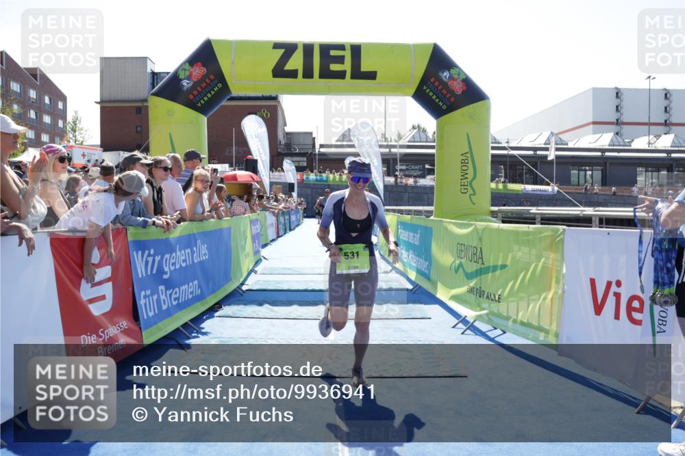 09.08.2026 - GEWOBA Citytriathlon Bremen Yannick Fuchs http://msf.ph/oto/9936941 09.08.2026 15:11:27 Ziel 118, 531 meine-sportfotos.de
