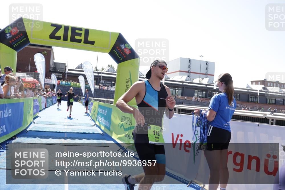 09.08.2026 - GEWOBA Citytriathlon Bremen Yannick Fuchs http://msf.ph/oto/9936957 09.08.2026 15:11:32 Ziel 118, 217, 218 meine-sportfotos.de