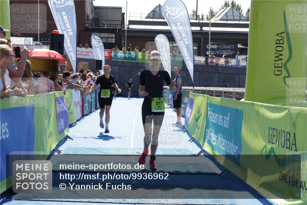 09.08.2026 - GEWOBA Citytriathlon Bremen Yannick Fuchs http://msf.ph/oto/9936962 09.08.2026 15:11:33 Ziel 118, 217, 218 meine-sportfotos.de