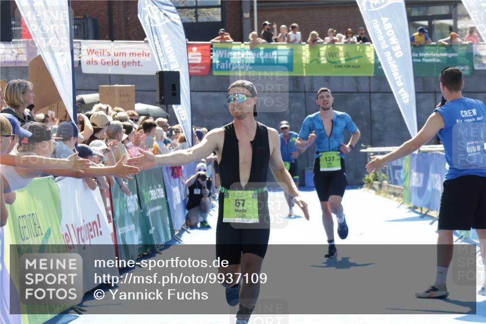 09.08.2026 - GEWOBA Citytriathlon Bremen Yannick Fuchs http://msf.ph/oto/9937109 09.08.2026 15:13:20 Ziel 67, 137, 403 meine-sportfotos.de