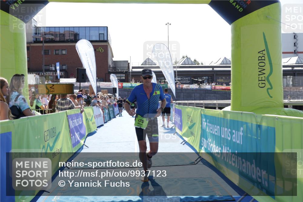 09.08.2026 - GEWOBA Citytriathlon Bremen Yannick Fuchs http://msf.ph/oto/9937123 09.08.2026 15:13:29 Ziel 105, 470 meine-sportfotos.de