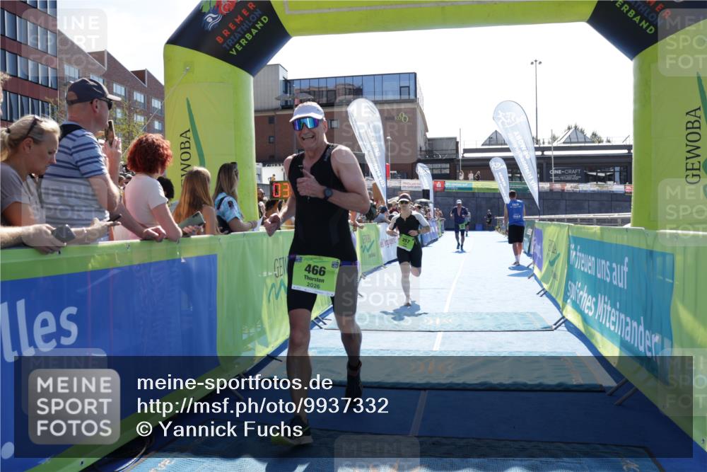 09.08.2026 - GEWOBA Citytriathlon Bremen Yannick Fuchs http://msf.ph/oto/9937332 09.08.2026 15:15:39 Ziel 257, 337, 466 meine-sportfotos.de