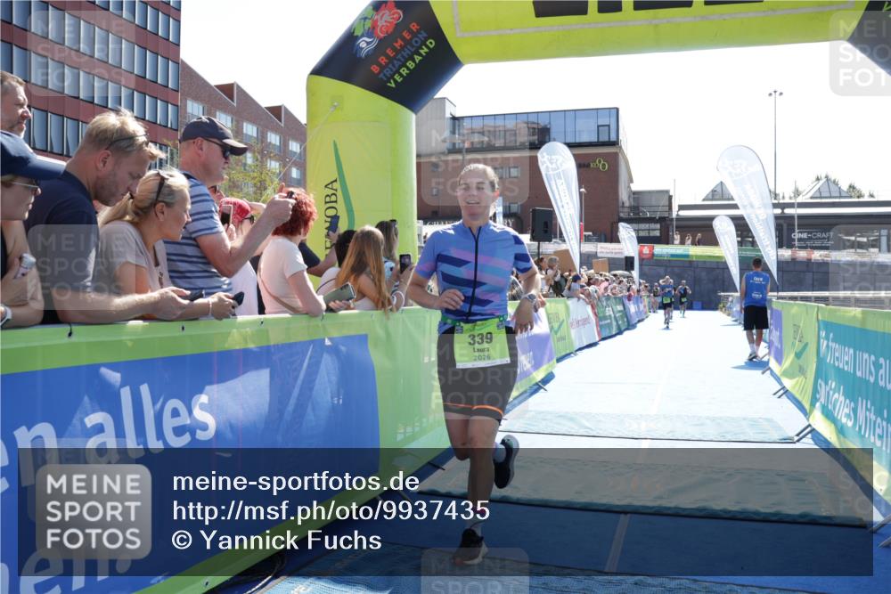 09.08.2026 - GEWOBA Citytriathlon Bremen Yannick Fuchs http://msf.ph/oto/9937435 09.08.2026 15:16:19 Ziel 339, 364 meine-sportfotos.de
