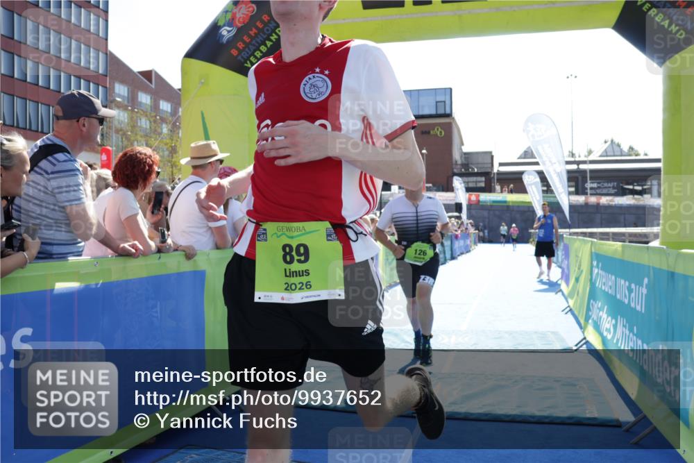 09.08.2026 - GEWOBA Citytriathlon Bremen Yannick Fuchs http://msf.ph/oto/9937652 09.08.2026 15:17:54 Ziel 89, 126, 265 meine-sportfotos.de