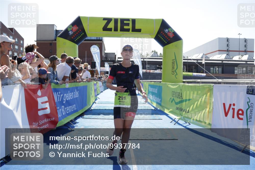 09.08.2026 - GEWOBA Citytriathlon Bremen Yannick Fuchs http://msf.ph/oto/9937784 09.08.2026 15:19:53 Ziel 133, 291 meine-sportfotos.de