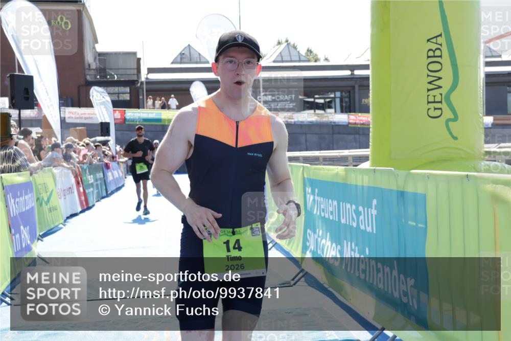 09.08.2026 - GEWOBA Citytriathlon Bremen Yannick Fuchs http://msf.ph/oto/9937841 09.08.2026 15:20:56 Ziel 14, 66, 82, 336 meine-sportfotos.de
