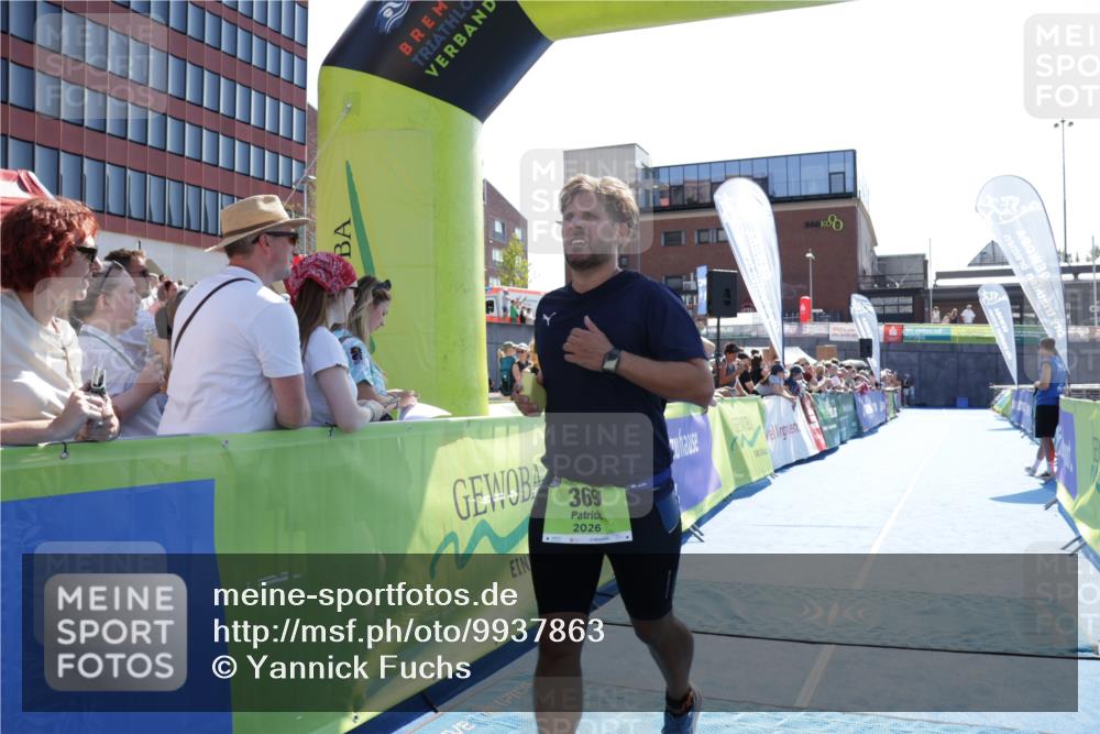 09.08.2026 - GEWOBA Citytriathlon Bremen Yannick Fuchs http://msf.ph/oto/9937863 09.08.2026 15:21:06 Ziel 66, 369 meine-sportfotos.de