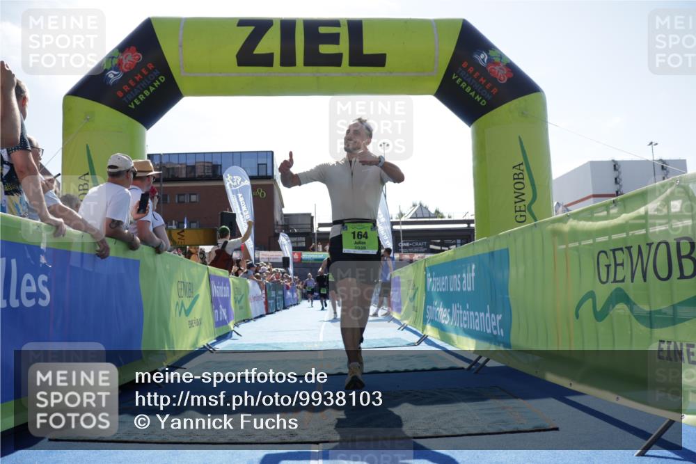 09.08.2026 - GEWOBA Citytriathlon Bremen Yannick Fuchs http://msf.ph/oto/9938103 09.08.2026 15:23:49 Ziel 10, 148, 164, 235 meine-sportfotos.de