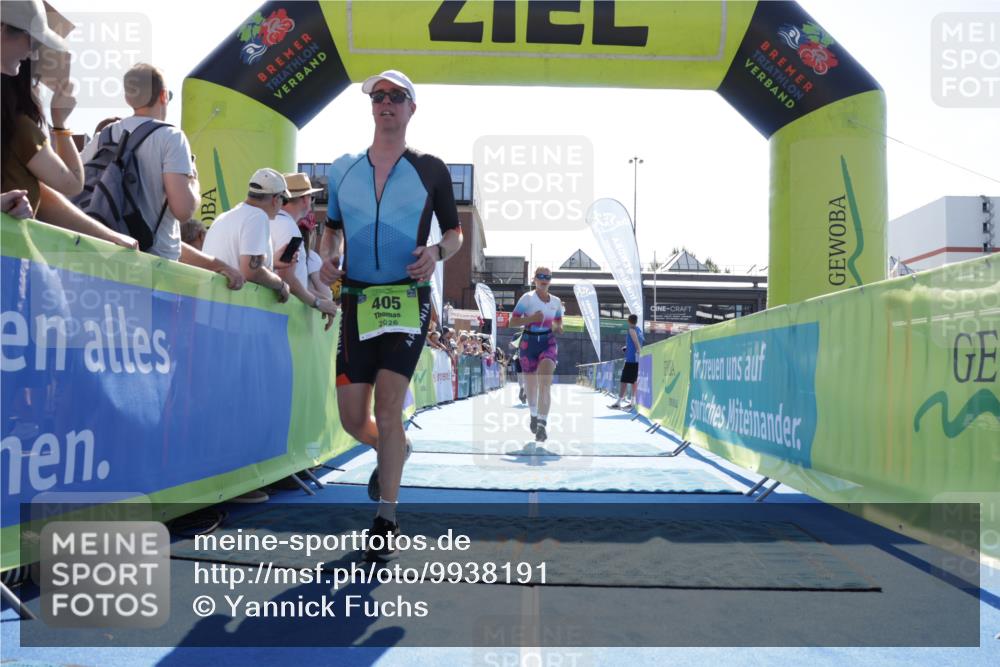 09.08.2026 - GEWOBA Citytriathlon Bremen Yannick Fuchs http://msf.ph/oto/9938191 09.08.2026 15:24:37 Ziel 234, 250, 391, 405 meine-sportfotos.de