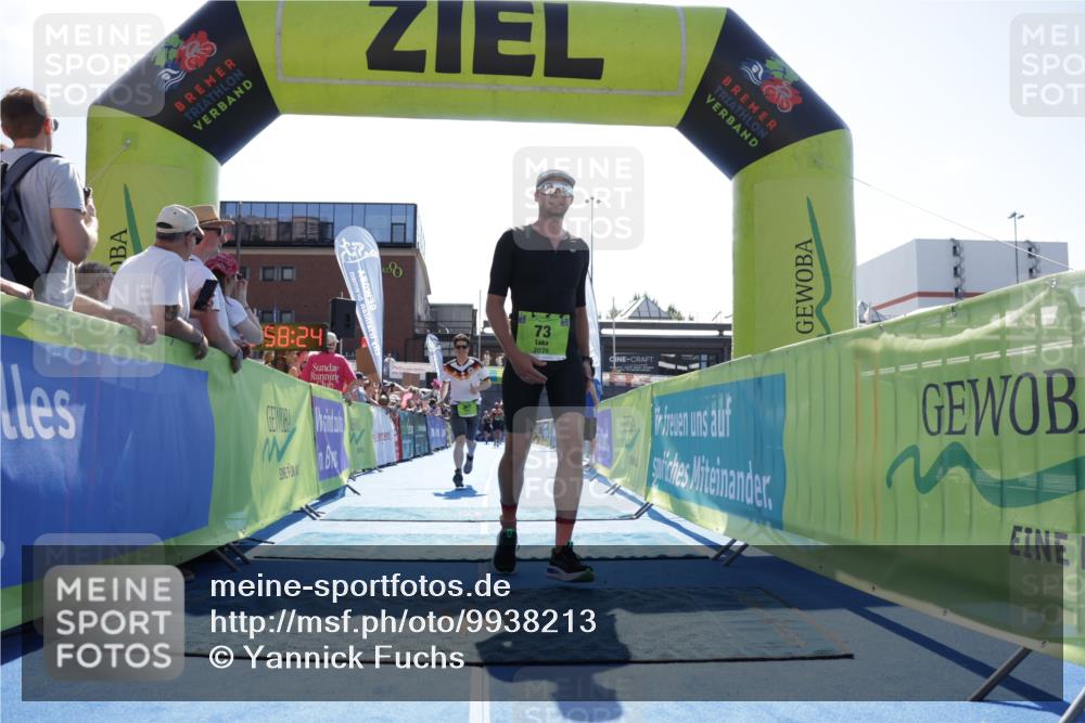 09.08.2026 - GEWOBA Citytriathlon Bremen Yannick Fuchs http://msf.ph/oto/9938213 09.08.2026 15:24:47 Ziel 73, 361, 410, 456 meine-sportfotos.de