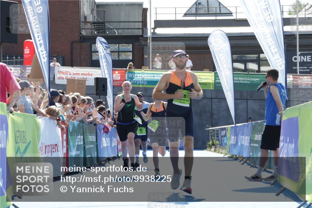 09.08.2026 - GEWOBA Citytriathlon Bremen Yannick Fuchs http://msf.ph/oto/9938225 09.08.2026 15:24:55 Ziel 58, 65, 300, 311, 456 meine-sportfotos.de