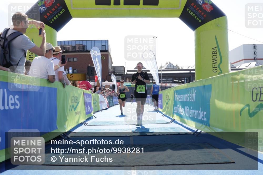 09.08.2026 - GEWOBA Citytriathlon Bremen Yannick Fuchs http://msf.ph/oto/9938281 09.08.2026 15:25:20 Ziel 316, 320, 437 meine-sportfotos.de