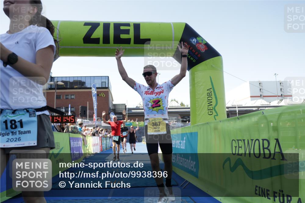 09.08.2026 - GEWOBA Citytriathlon Bremen Yannick Fuchs http://msf.ph/oto/9938396 09.08.2026 11:41:50 Ziel 117, 181, 245, 367 meine-sportfotos.de