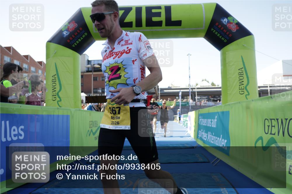 09.08.2026 - GEWOBA Citytriathlon Bremen Yannick Fuchs http://msf.ph/oto/9938405 09.08.2026 11:41:50 Ziel 117, 181, 245, 367 meine-sportfotos.de