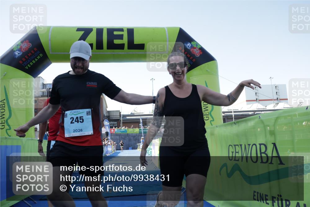 09.08.2026 - GEWOBA Citytriathlon Bremen Yannick Fuchs http://msf.ph/oto/9938431 09.08.2026 11:41:53 Ziel 117, 245 meine-sportfotos.de