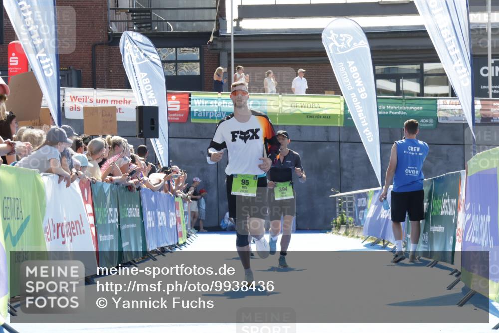 09.08.2026 - GEWOBA Citytriathlon Bremen Yannick Fuchs http://msf.ph/oto/9938436 09.08.2026 15:26:30 Ziel 95, 394, 409 meine-sportfotos.de