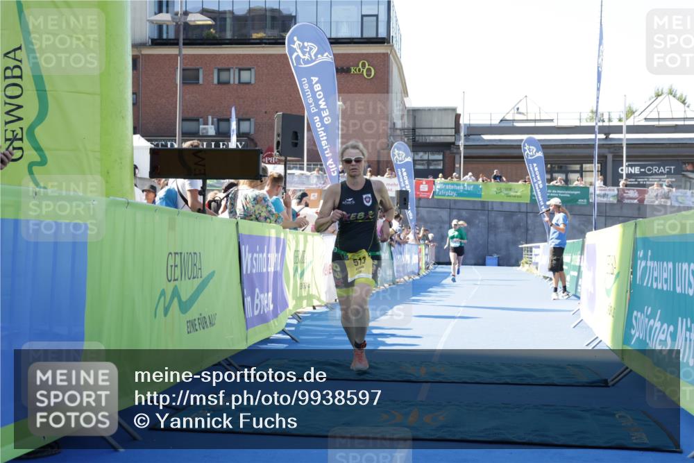 09.08.2026 - GEWOBA Citytriathlon Bremen Yannick Fuchs http://msf.ph/oto/9938597 09.08.2026 11:43:08 Ziel 5, 513 meine-sportfotos.de