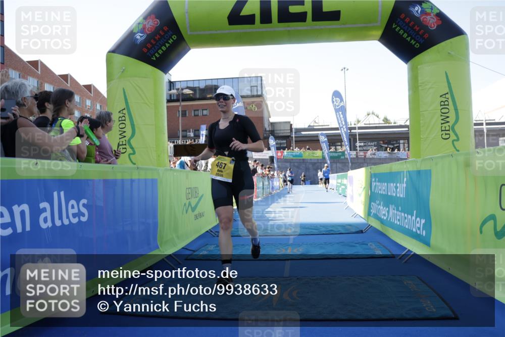 09.08.2026 - GEWOBA Citytriathlon Bremen Yannick Fuchs http://msf.ph/oto/9938633 09.08.2026 11:43:29 Ziel 467 meine-sportfotos.de