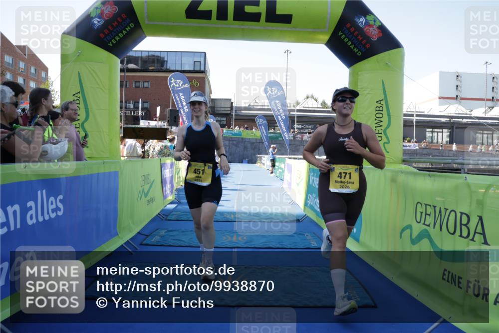 09.08.2026 - GEWOBA Citytriathlon Bremen Yannick Fuchs http://msf.ph/oto/9938870 09.08.2026 11:45:08 Ziel 161, 451, 471 meine-sportfotos.de