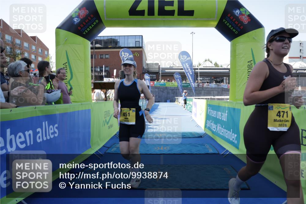 09.08.2026 - GEWOBA Citytriathlon Bremen Yannick Fuchs http://msf.ph/oto/9938874 09.08.2026 11:45:08 Ziel 161, 451, 471 meine-sportfotos.de