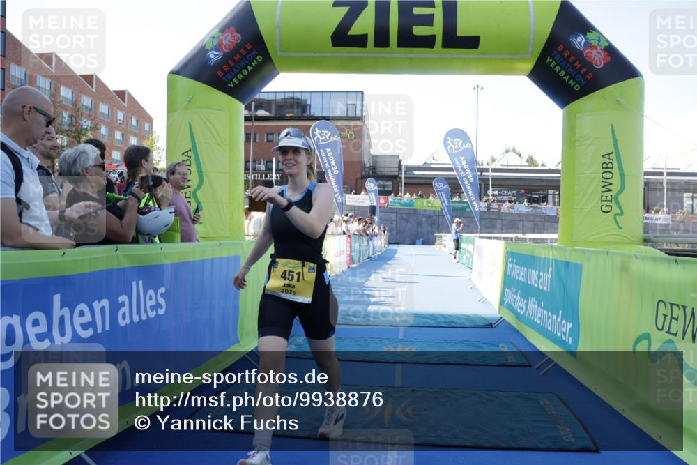 09.08.2026 - GEWOBA Citytriathlon Bremen Yannick Fuchs http://msf.ph/oto/9938876 09.08.2026 11:45:08 Ziel 161, 451, 471 meine-sportfotos.de