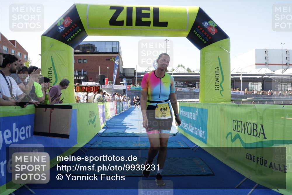 09.08.2026 - GEWOBA Citytriathlon Bremen Yannick Fuchs http://msf.ph/oto/9939231 09.08.2026 11:48:06 Ziel 459, 494 meine-sportfotos.de