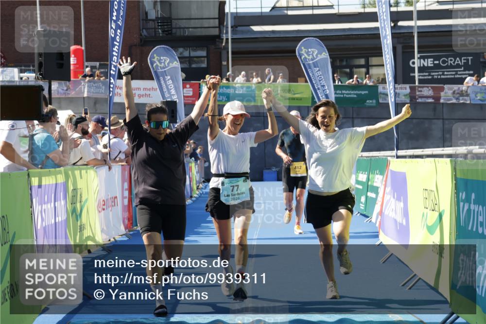 09.08.2026 - GEWOBA Citytriathlon Bremen Yannick Fuchs http://msf.ph/oto/9939311 09.08.2026 11:48:25 Ziel 77, 412 meine-sportfotos.de