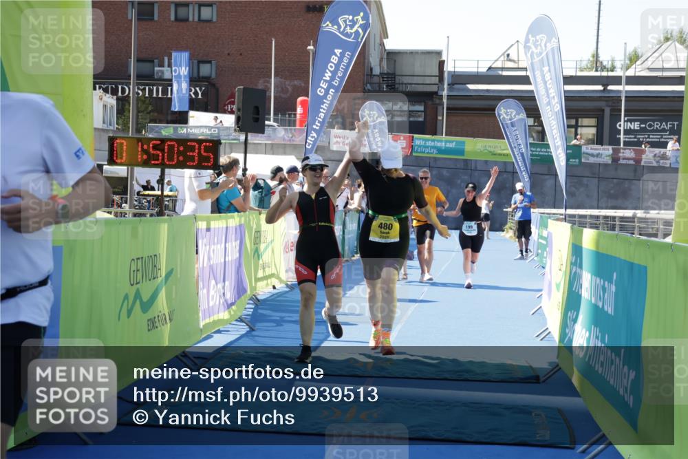 09.08.2026 - GEWOBA Citytriathlon Bremen Yannick Fuchs http://msf.ph/oto/9939513 09.08.2026 11:50:40 Ziel 199, 409, 480, 531 meine-sportfotos.de