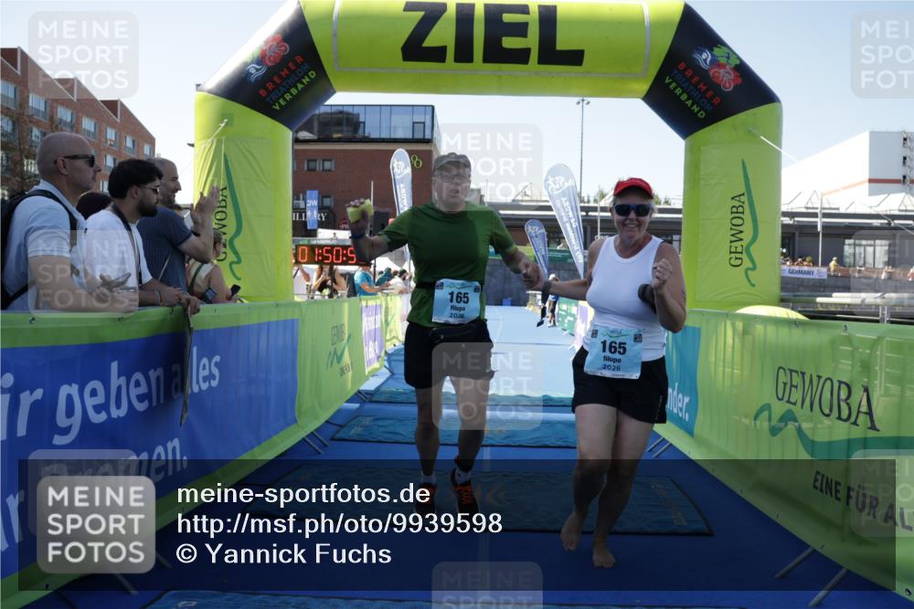 09.08.2026 - GEWOBA Citytriathlon Bremen Yannick Fuchs http://msf.ph/oto/9939598 09.08.2026 11:51:02 Ziel 165 meine-sportfotos.de