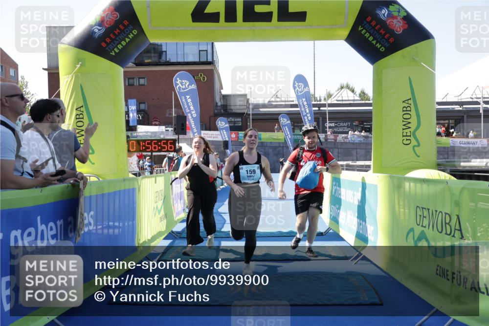 09.08.2026 - GEWOBA Citytriathlon Bremen Yannick Fuchs http://msf.ph/oto/9939900 09.08.2026 11:57:00 Ziel 159, 512 meine-sportfotos.de