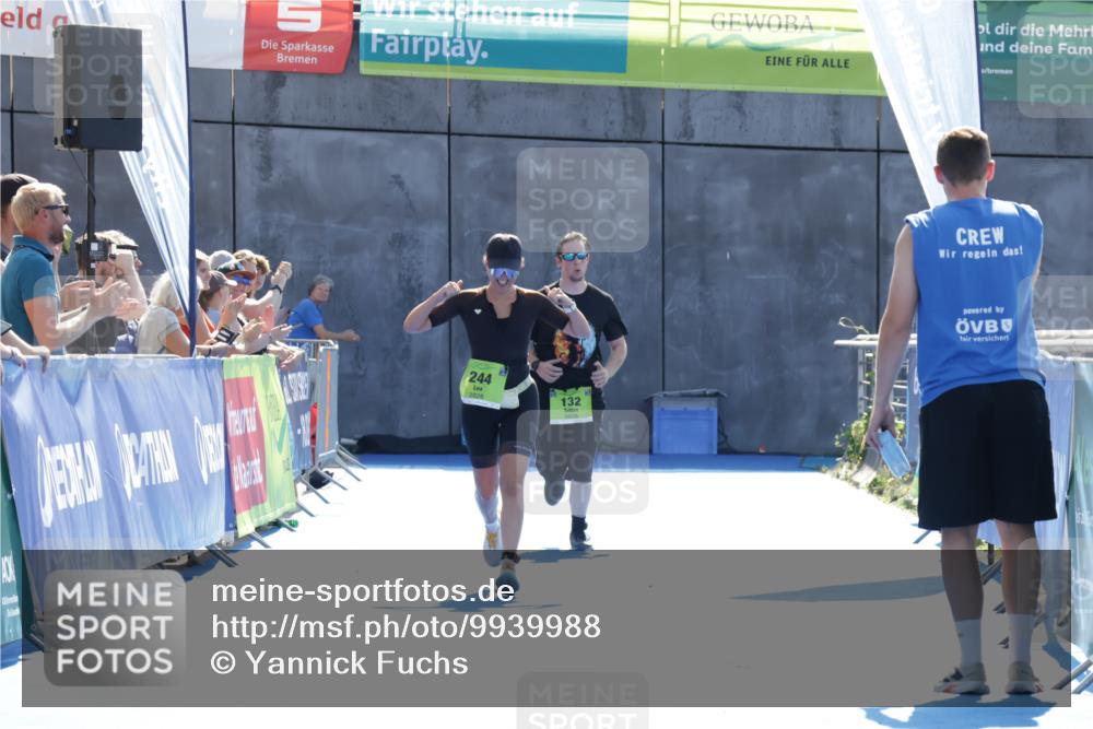 09.08.2026 - GEWOBA Citytriathlon Bremen Yannick Fuchs http://msf.ph/oto/9939988 09.08.2026 15:35:27 Ziel 464 meine-sportfotos.de