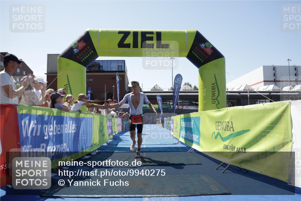 09.08.2026 - GEWOBA Citytriathlon Bremen Yannick Fuchs http://msf.ph/oto/9940275 09.08.2026 13:32:17 Ziel 684 meine-sportfotos.de
