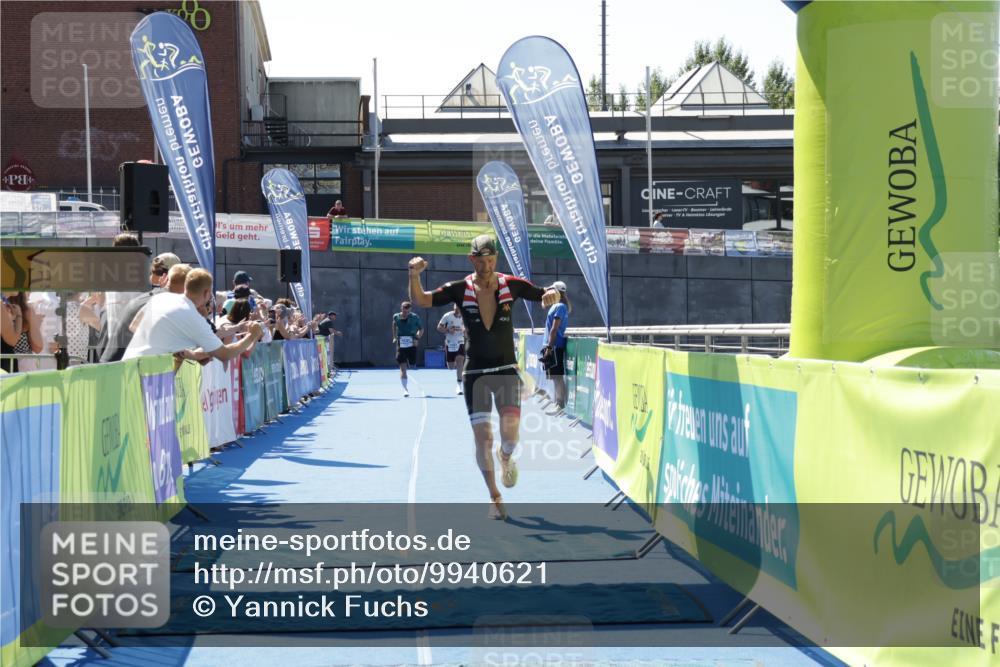 09.08.2026 - GEWOBA Citytriathlon Bremen Yannick Fuchs http://msf.ph/oto/9940621 09.08.2026 13:43:13 Ziel 787, 1131 meine-sportfotos.de