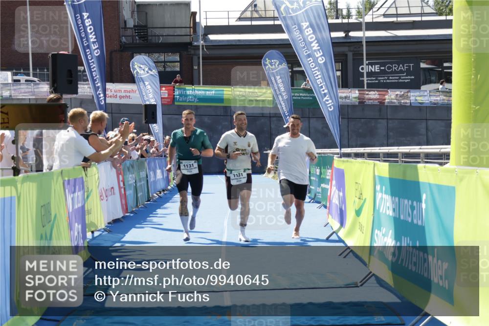 09.08.2026 - GEWOBA Citytriathlon Bremen Yannick Fuchs http://msf.ph/oto/9940645 09.08.2026 13:43:16 Ziel 787, 1131 meine-sportfotos.de
