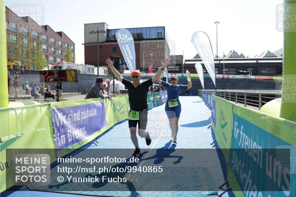 09.08.2026 - GEWOBA Citytriathlon Bremen Yannick Fuchs http://msf.ph/oto/9940865 09.08.2026 15:43:03 Ziel 459 meine-sportfotos.de