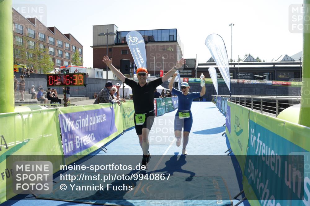 09.08.2026 - GEWOBA Citytriathlon Bremen Yannick Fuchs http://msf.ph/oto/9940867 09.08.2026 15:43:03 Ziel 459 meine-sportfotos.de