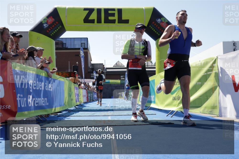 09.08.2026 - GEWOBA Citytriathlon Bremen Yannick Fuchs http://msf.ph/oto/9941056 09.08.2026 13:50:39 Ziel 559, 668, 766 meine-sportfotos.de
