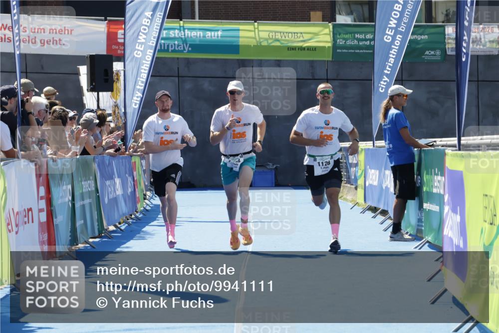 09.08.2026 - GEWOBA Citytriathlon Bremen Yannick Fuchs http://msf.ph/oto/9941111 09.08.2026 13:51:50 Ziel 1128 meine-sportfotos.de