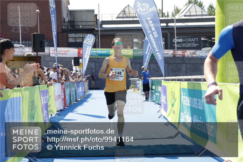 09.08.2026 - GEWOBA Citytriathlon Bremen Yannick Fuchs http://msf.ph/oto/9941164 09.08.2026 13:52:05 Ziel 675, 1148 meine-sportfotos.de