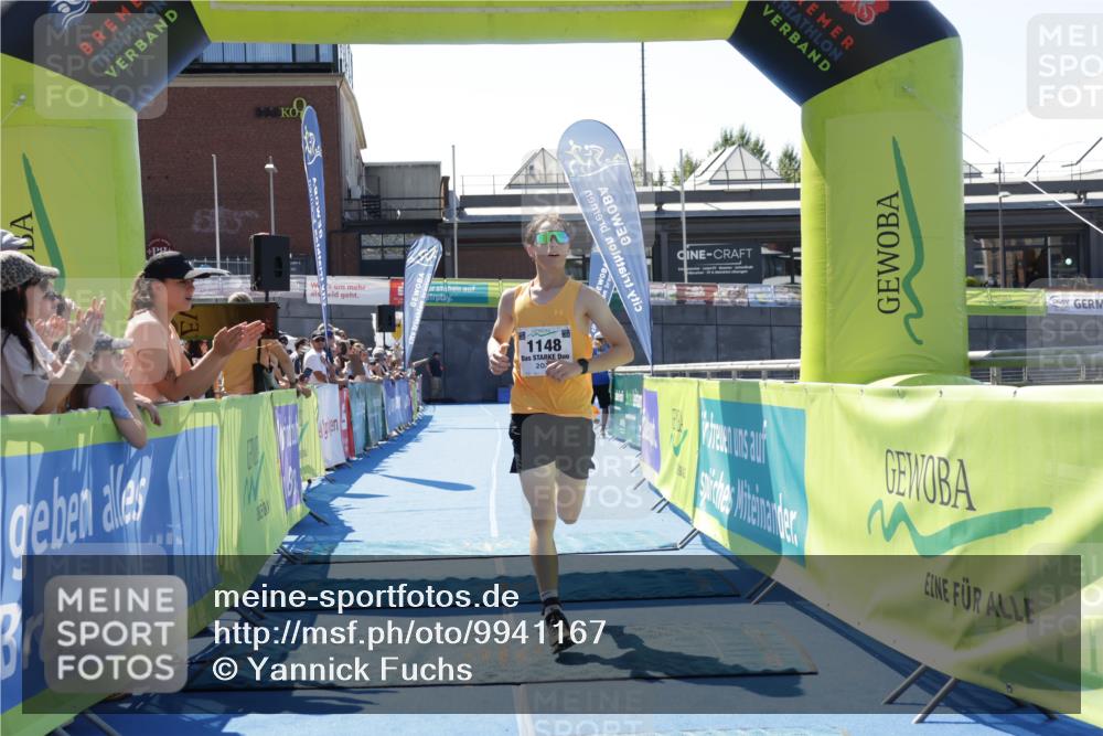 09.08.2026 - GEWOBA Citytriathlon Bremen Yannick Fuchs http://msf.ph/oto/9941167 09.08.2026 13:52:06 Ziel 675, 1148 meine-sportfotos.de