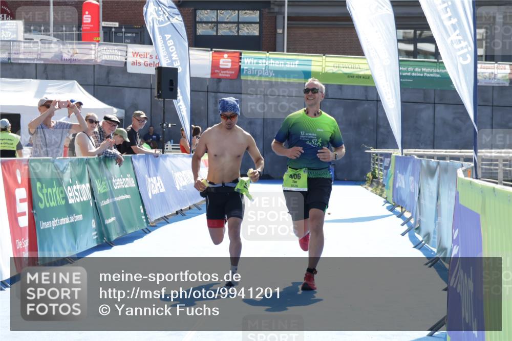 09.08.2026 - GEWOBA Citytriathlon Bremen Yannick Fuchs http://msf.ph/oto/9941201 09.08.2026 15:47:52 Ziel 104, 406, 447 meine-sportfotos.de