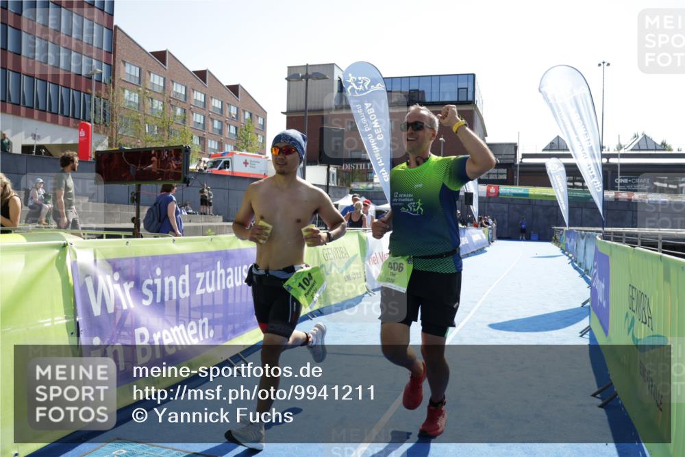 09.08.2026 - GEWOBA Citytriathlon Bremen Yannick Fuchs http://msf.ph/oto/9941211 09.08.2026 15:47:54 Ziel 104, 406, 447 meine-sportfotos.de