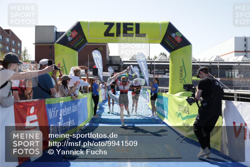 09.08.2026 - GEWOBA Citytriathlon Bremen Yannick Fuchs http://msf.ph/oto/9941509 09.08.2026 13:56:35 Ziel 660, 810, 951 meine-sportfotos.de