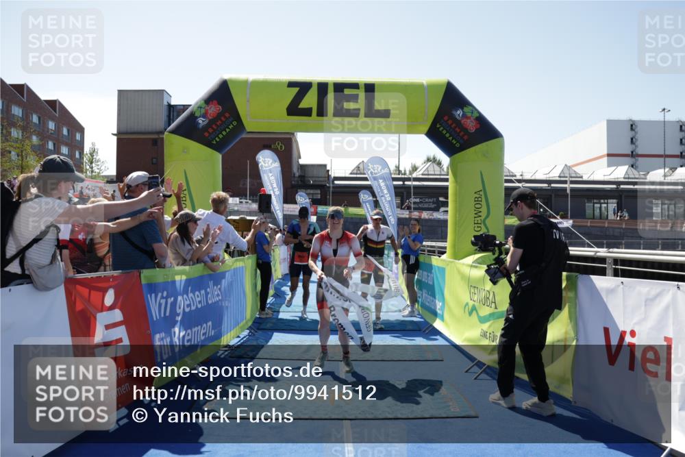 09.08.2026 - GEWOBA Citytriathlon Bremen Yannick Fuchs http://msf.ph/oto/9941512 09.08.2026 13:56:35 Ziel 660, 810, 951 meine-sportfotos.de