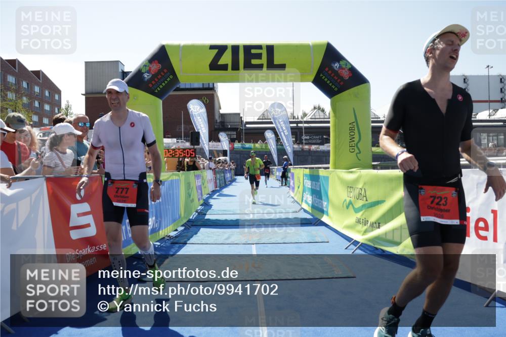 09.08.2026 - GEWOBA Citytriathlon Bremen Yannick Fuchs http://msf.ph/oto/9941702 09.08.2026 14:01:28 Ziel 723, 735, 777, 801 meine-sportfotos.de